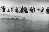 Early Surfers At Utopia Beach 1920S